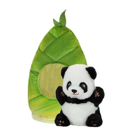 Мягкая игрушка Михи-Михи Панда в бамбуке 50см