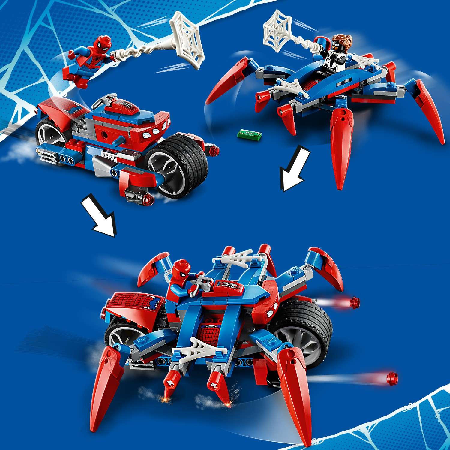 Конструктор LEGO Super Heroes Человек-паук против Доктора Осьминога 76148 - фото 13