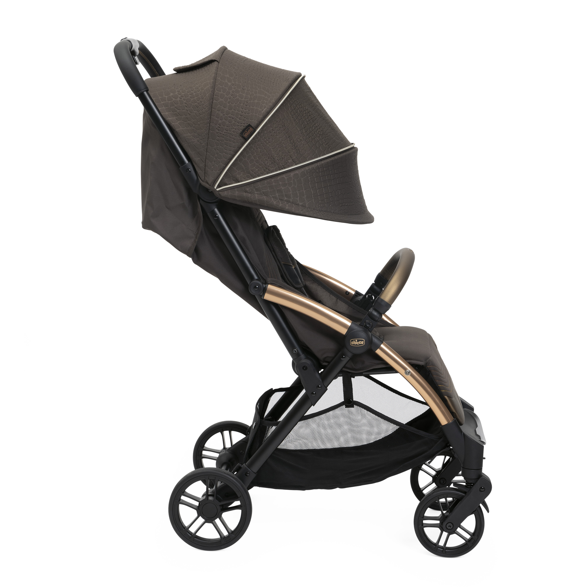 Коляска Chicco Goody Xplus bronze lizard re lux - фото 4