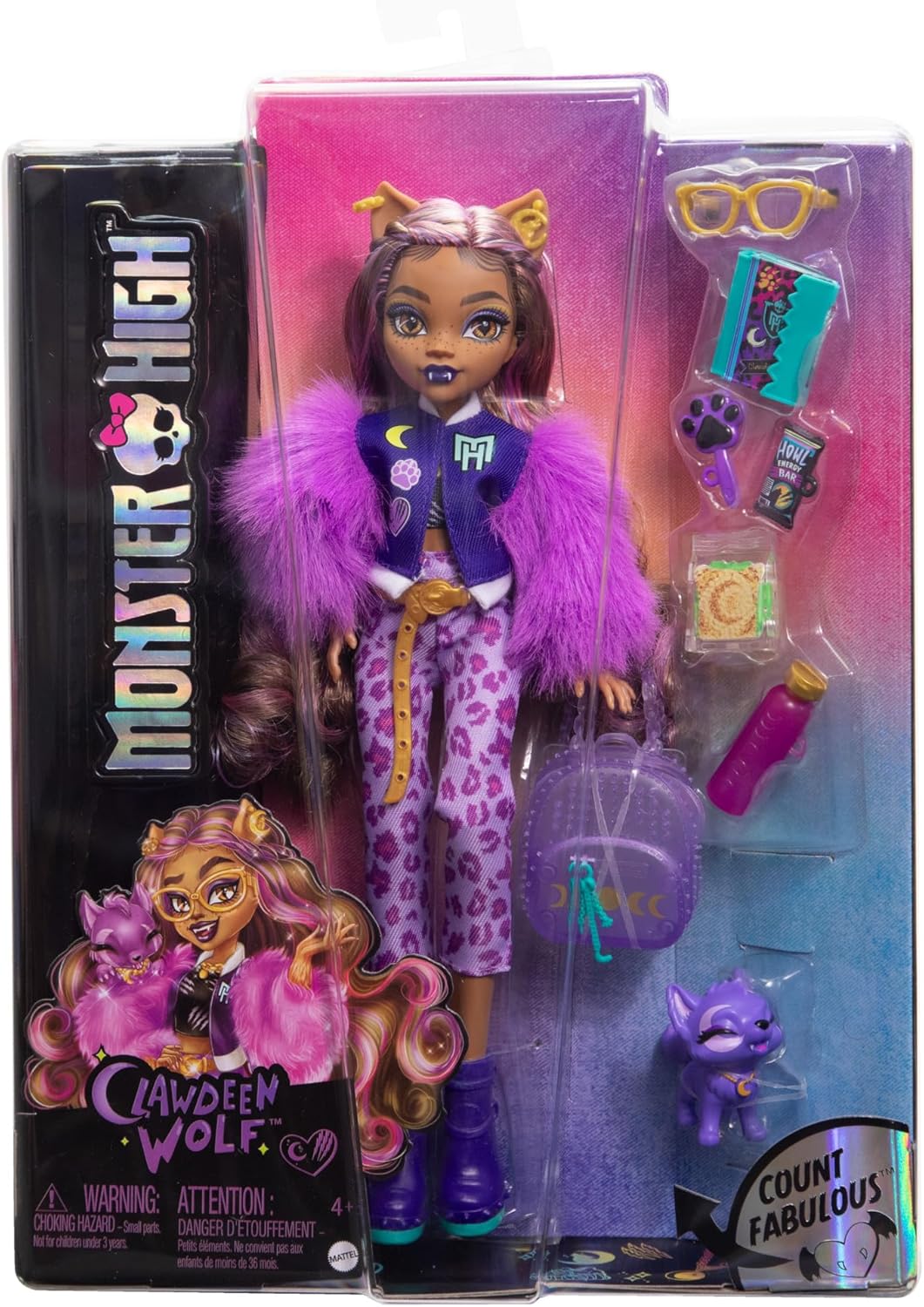 Кукла Monster High Клодин HRP65 HRP65 - фото 6