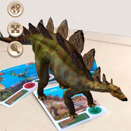 Набор карточек DEVAR Динозавры. С дополненной реальностью