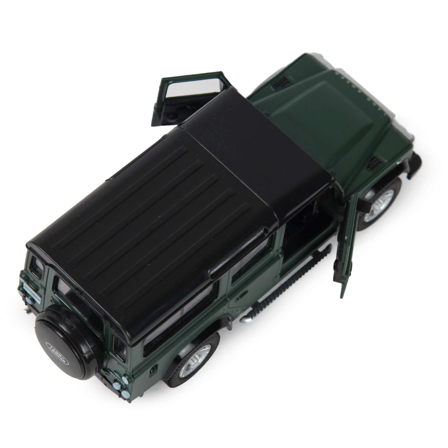 Автомобиль Mobicaro Land Rover Defender 1:32 без механизмов зеленый 544006M(C) - фото 7