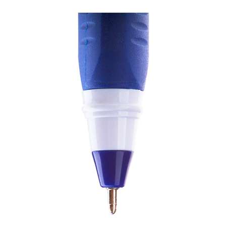 Ручка шариковая Berlingo Triangle Snow Pro синяя 07мм трехгранная грип набор 12 шт