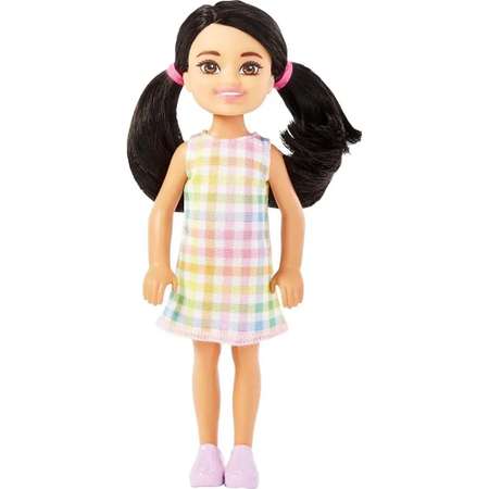 Кукла Mattel Barbie Челси в клетчатом платье