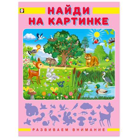 Книга Фламинго Развиваем внимание. Найди на картинке