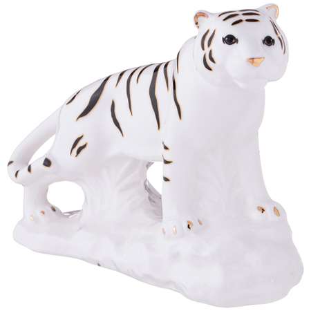 Фигурка Lefard белый тигр 13.5х6х10 см 149-660