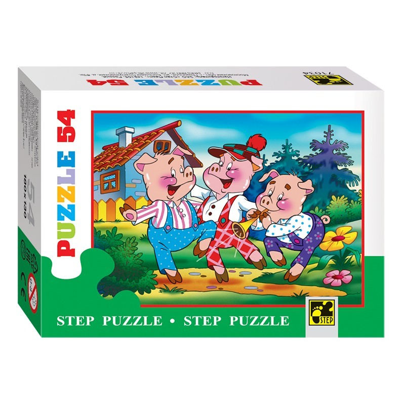 Пазл Step Puzzle 54 элемента в ассортименте 71030 71034 - фото 18