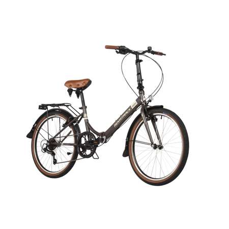 Велосипед складной 24коричнев NOVATRACK AURORA