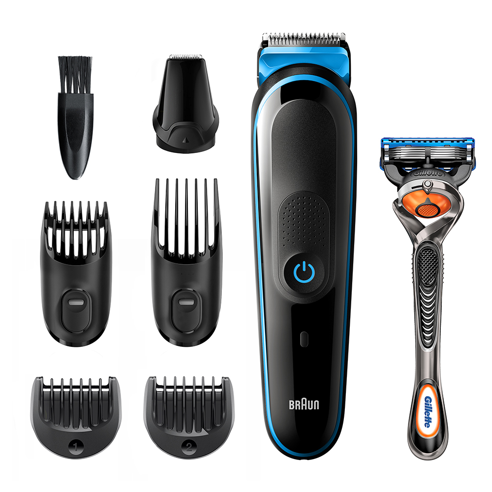 Триммер электрический Braun MGK3245 + Бритва Gillette - фото 1