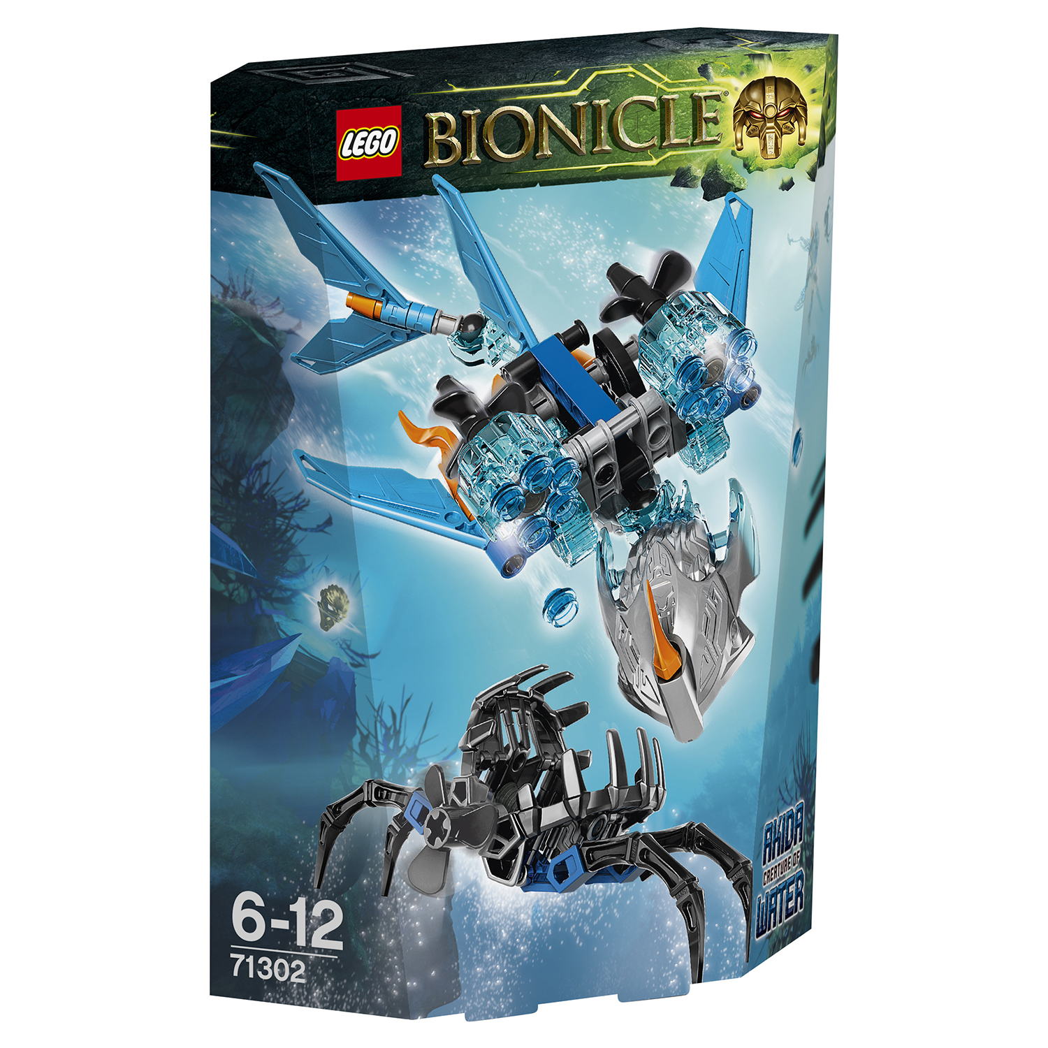 Конструктор LEGO Bionicle Акида, Тотемное животное Воды (71302) купить по  цене 799 ? в интернет-магазине Детский мир