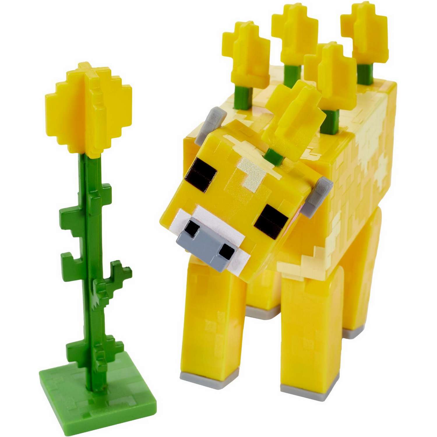 Фигурка Minecraft Лютиковая корова с аксессуарами GTP11 - фото 1