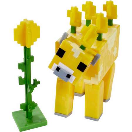 Фигурка Minecraft Лютиковая корова с аксессуарами GTP11