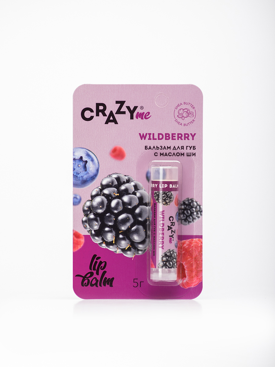 Бальзам для губ CRAZYme Wildberry Lip Balm - фото 1