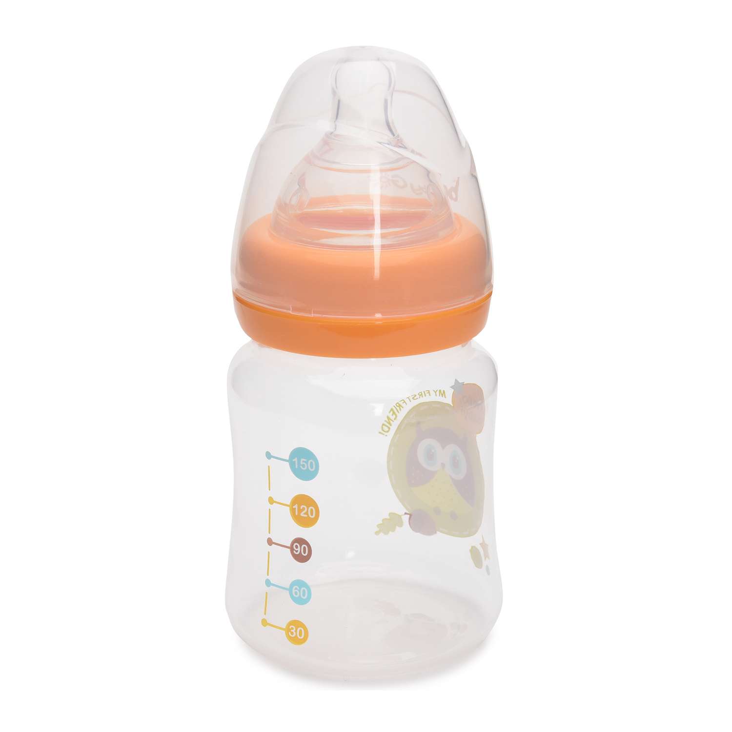 Бутылка BabyGo с широким горлом 150мл Orange B2-7000 - фото 2