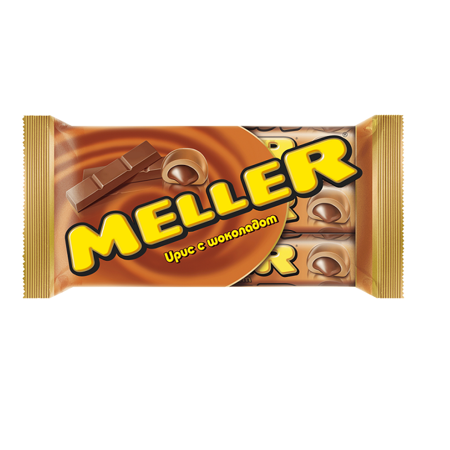 Конфета Meller жевательная шоколад 38г - фото 1