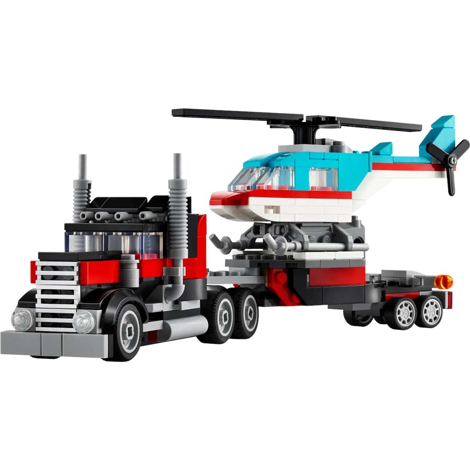 Конструктор LEGO Creator Бортовой грузовик с вертолетом 31146 - фото 1