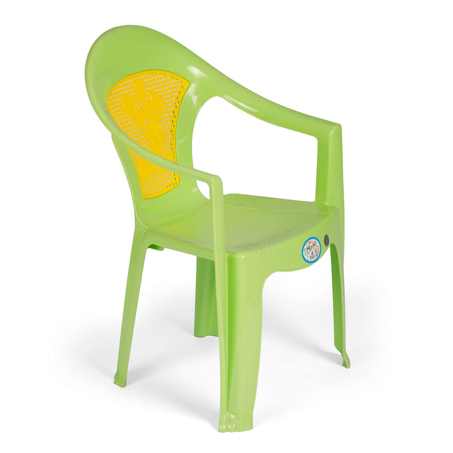 Кресло-стульчик elfplast детский Микки салатовый - фото 1