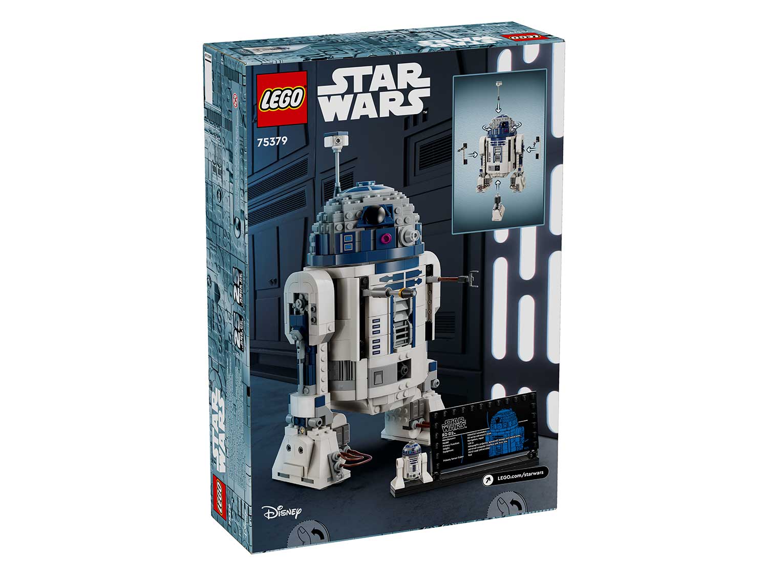 Конструктор LEGO Star Wars Фигурка дроида R2-D2 75379 - фото 9