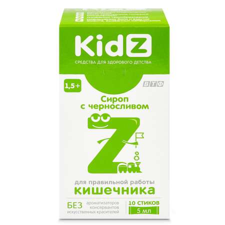 Сироп с черносливом Kidz стик №10