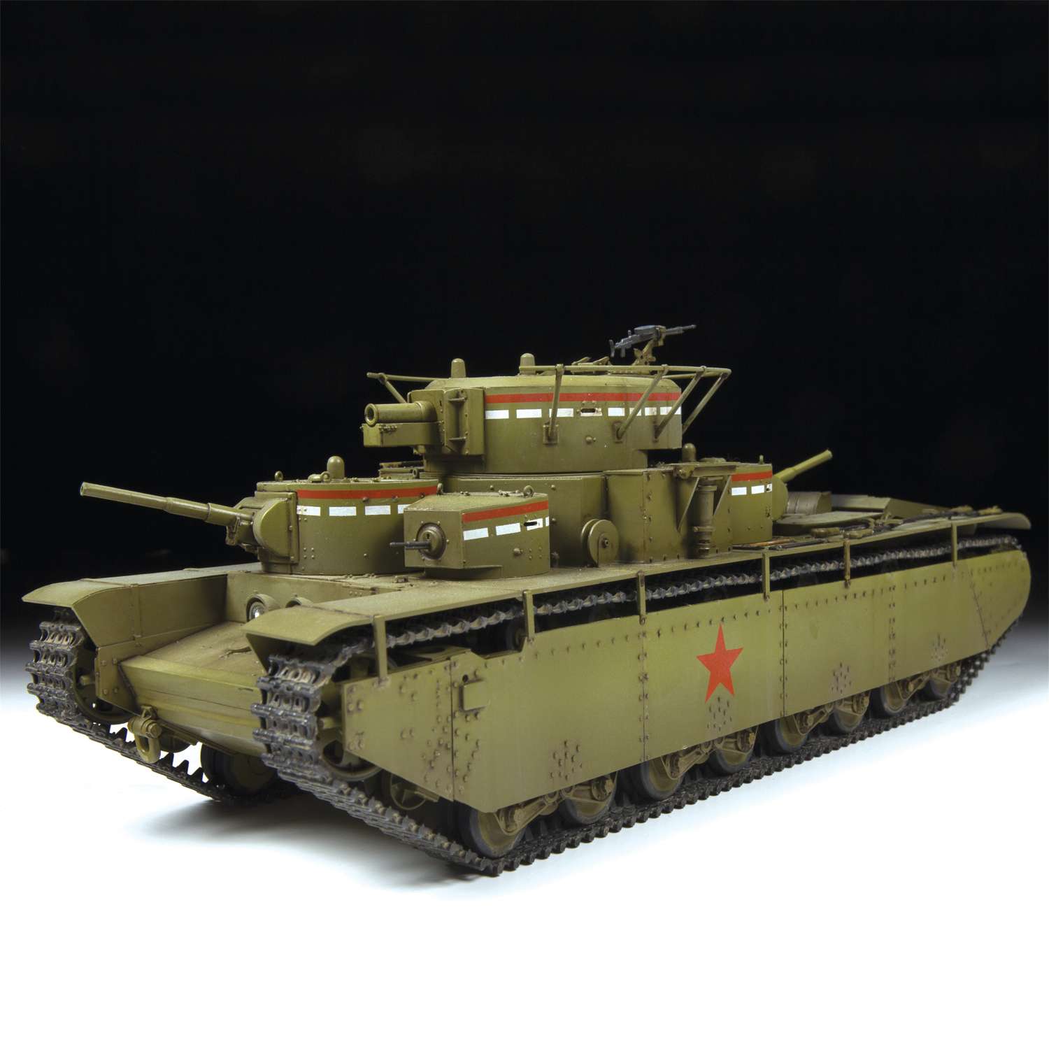Сборная модель Звезда Советский тяжёлый танк Т-35 3667 - фото 2
