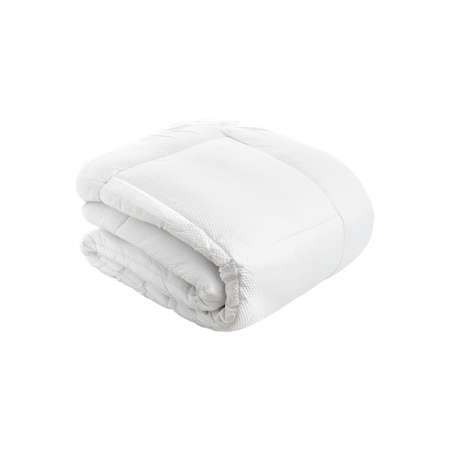 Одеяло теплое DeNASTIA всесезонное релакс эффект 170x205 см белый R020005