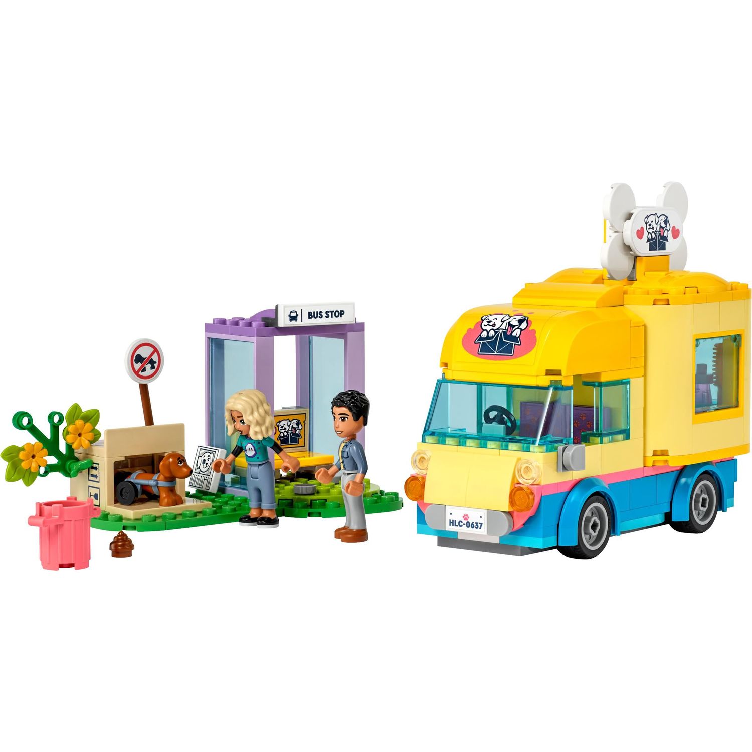 Конструктор LEGO Friends Фургон для спасения собак (41741)