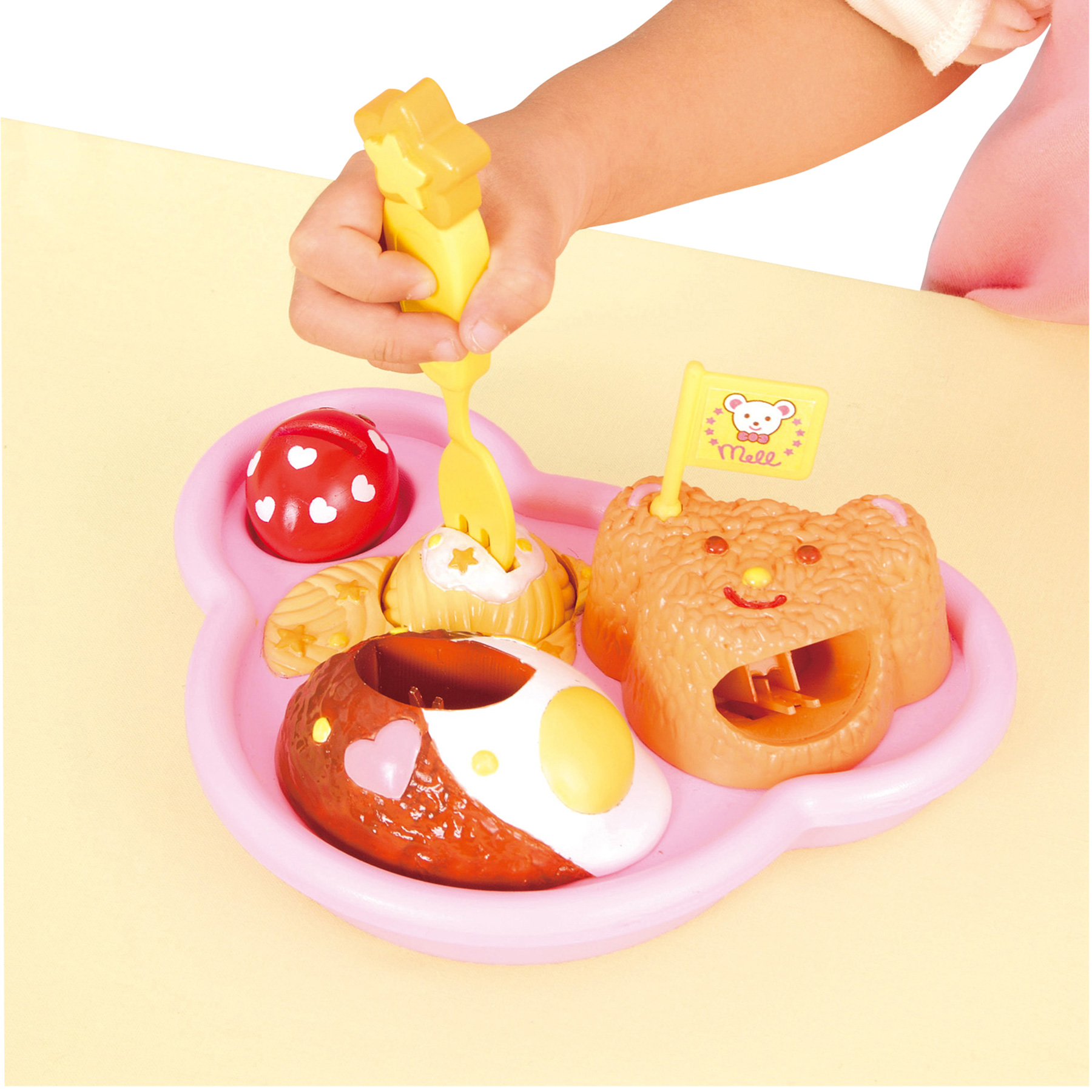 Игровой набор с едой Kawaii Mell для куклы 18Х13 исчезающая еда - фото 4