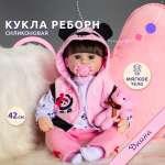 Кукла Реборн QA BABY девочка Диана силиконовая большая Reborn 42 см