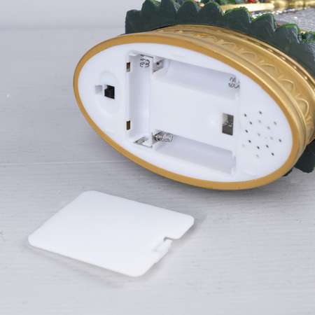 Светодиодная фигура Sima-Land «Ёлка с детьми и снеговиком» батарейки не в комплекте USB свечение тёплое белое