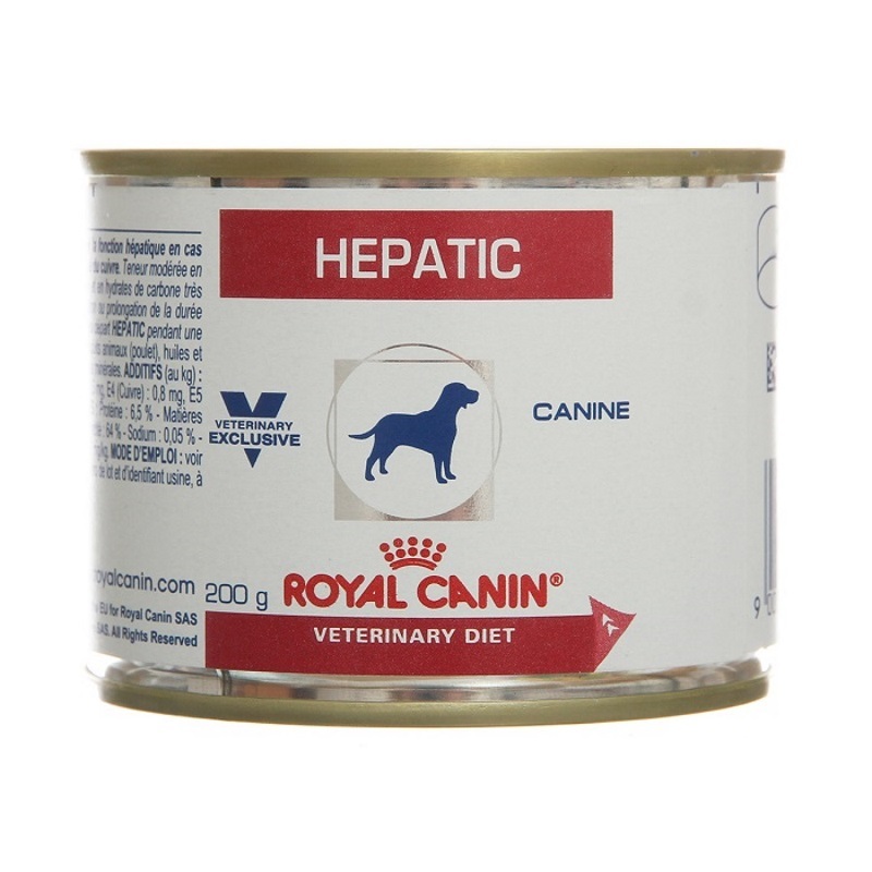 Влажный корм для собак ROYAL CANIN Hepatic 0.2 кг (лечебный) - фото 1