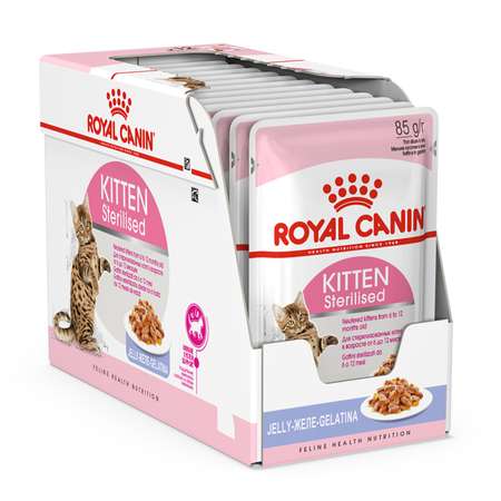 Влажный корм для кошек ROYAL CANIN Kitten 0.085 кг (для стерилизованных и кастрированных)