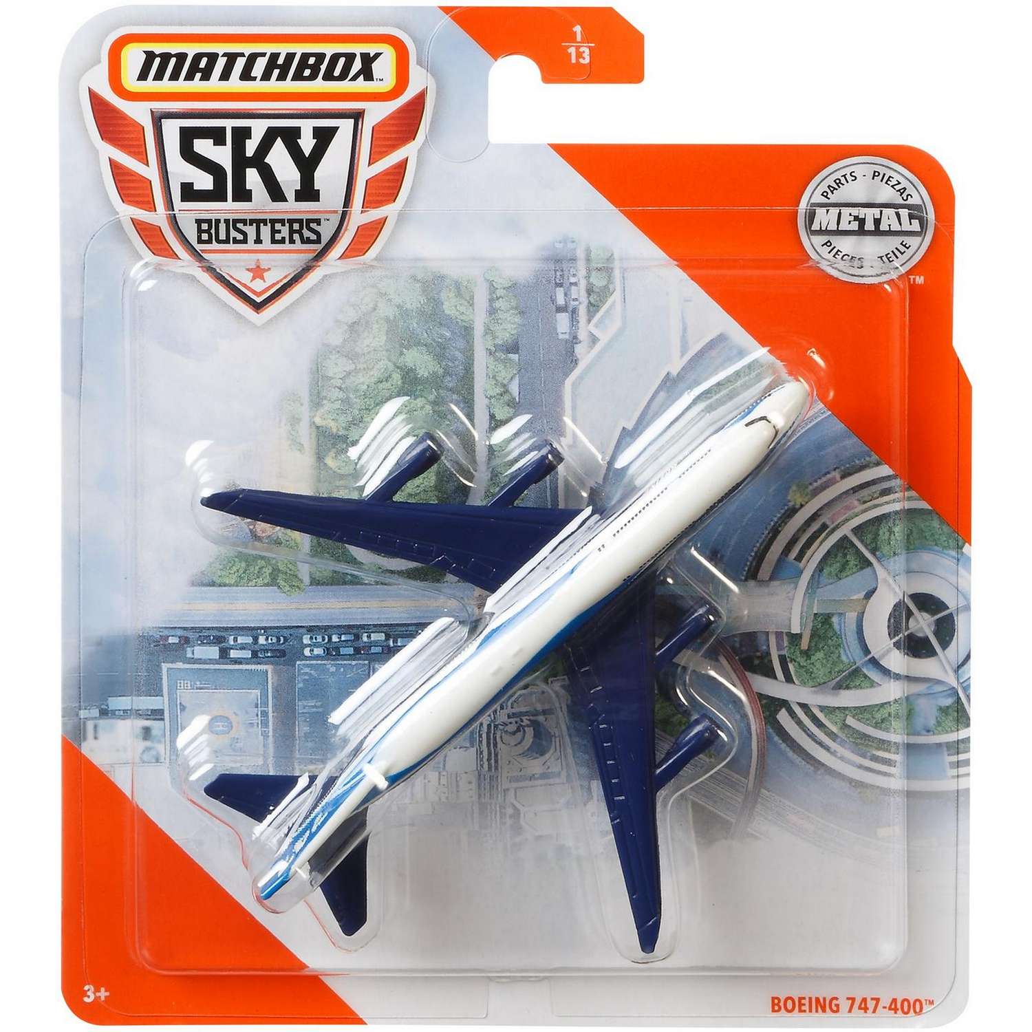 Игрушка Matchbox Транспорт воздушный Боинг 747-400 DVR17 68982 - фото 2