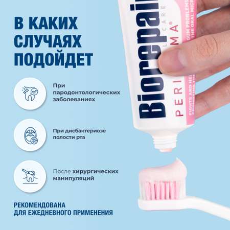 Зубная паста Biorepair Gum Protection для защиты дёсен 75 мл