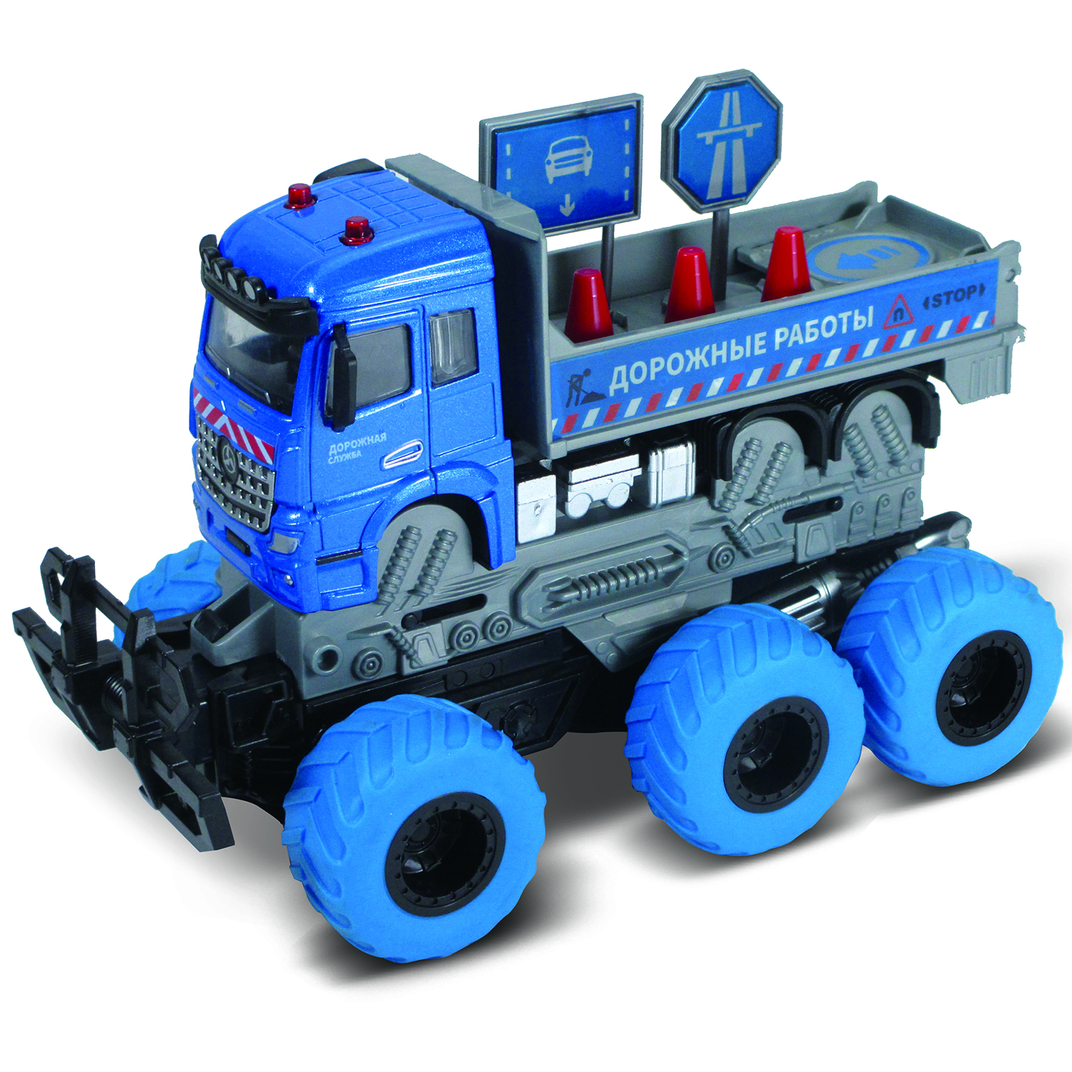 Грузовик Funky Toys 1:43 фрикционный FT61095 - фото 1