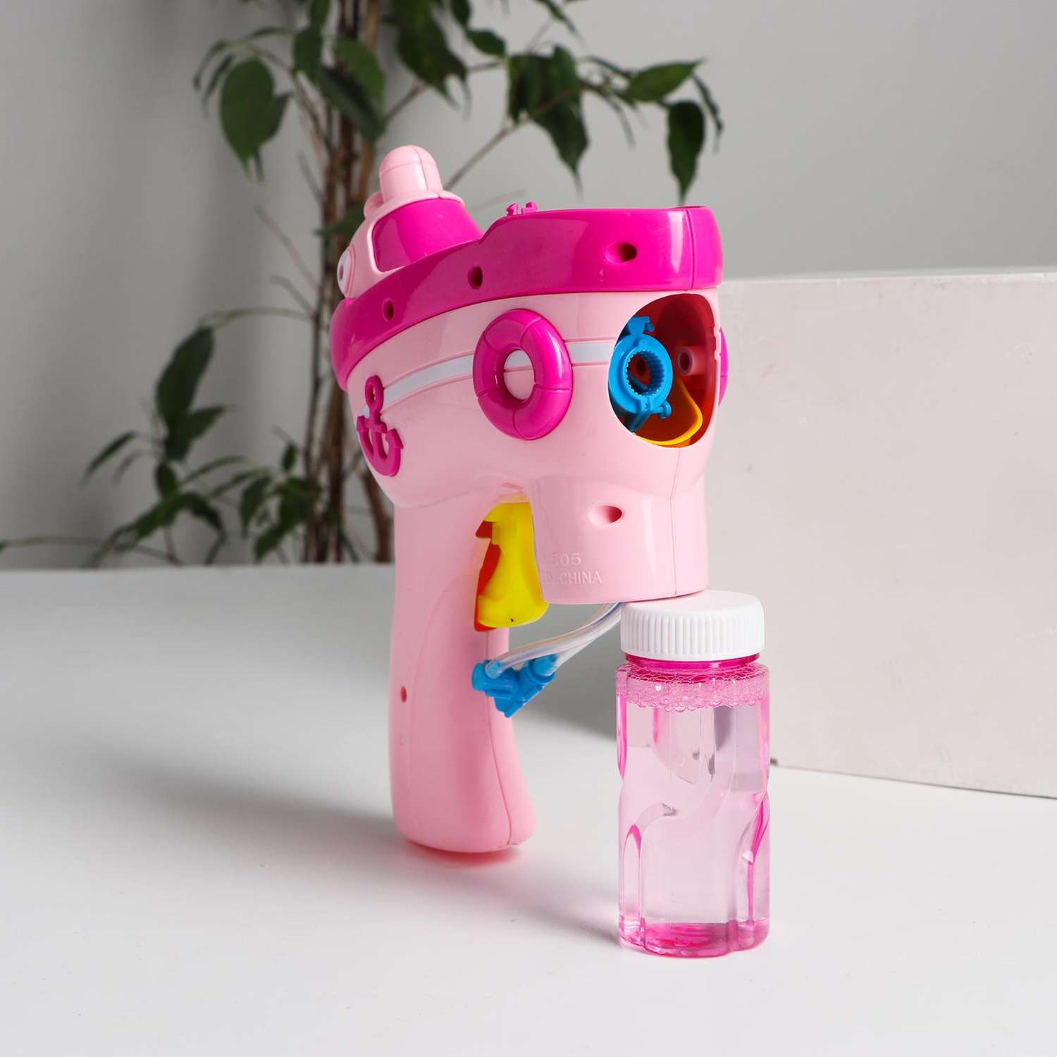 Генератор мыльных пузырей Sima-Land без батареек Принцесса розовый - фото 3