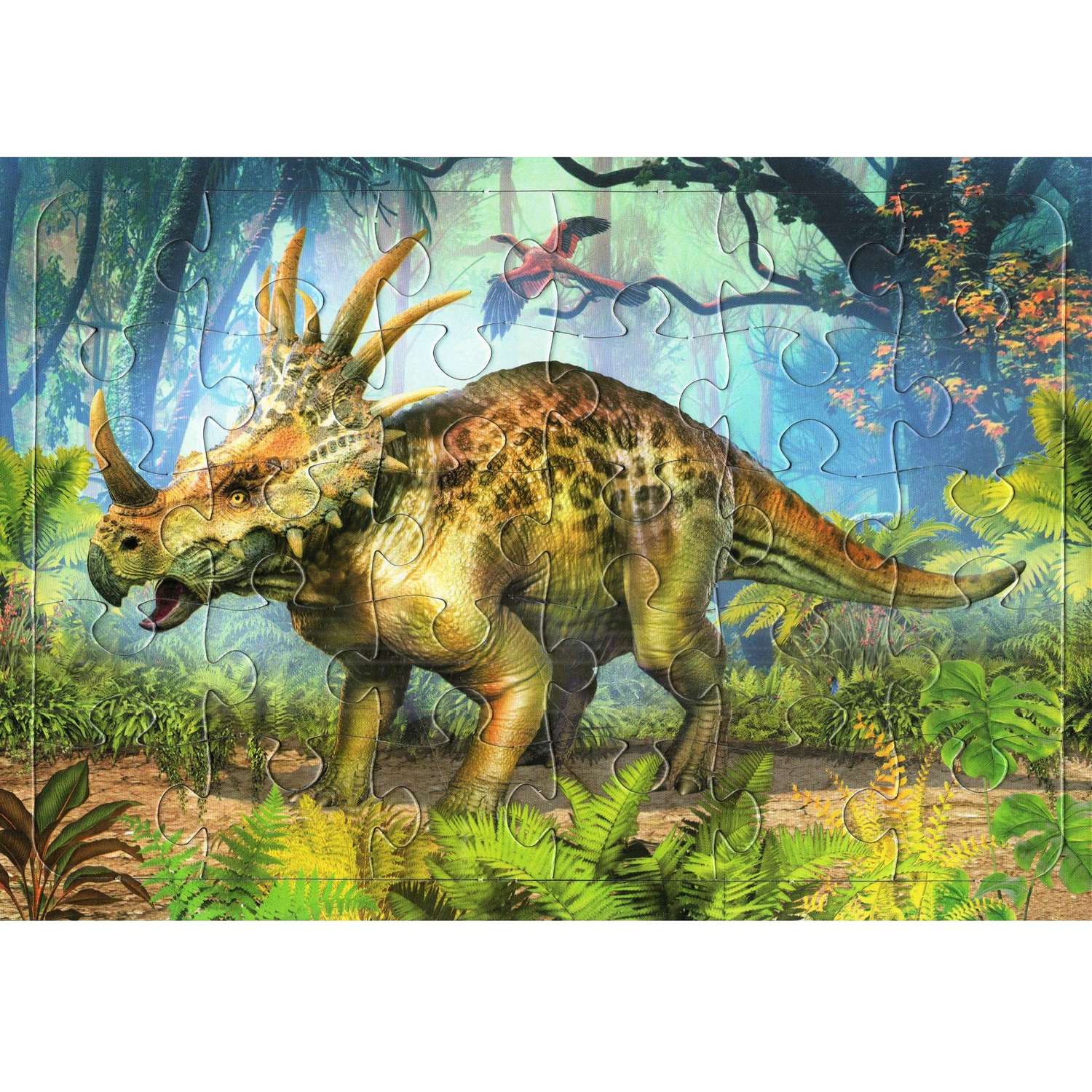 Пазл Лада Динозавр СТИРАКОЗАВР 30 элементов - фото 1