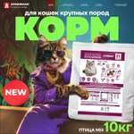 Корм сухой Зоогурман Big Cats Птица MIX 10 кг