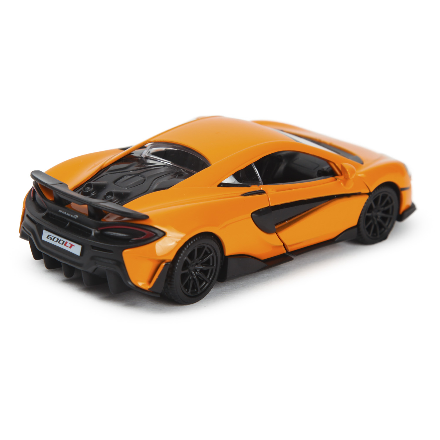 Автомобиль Mobicaro McLaren 600LT 1:32 без механизмов оранжевый 544985 - фото 5