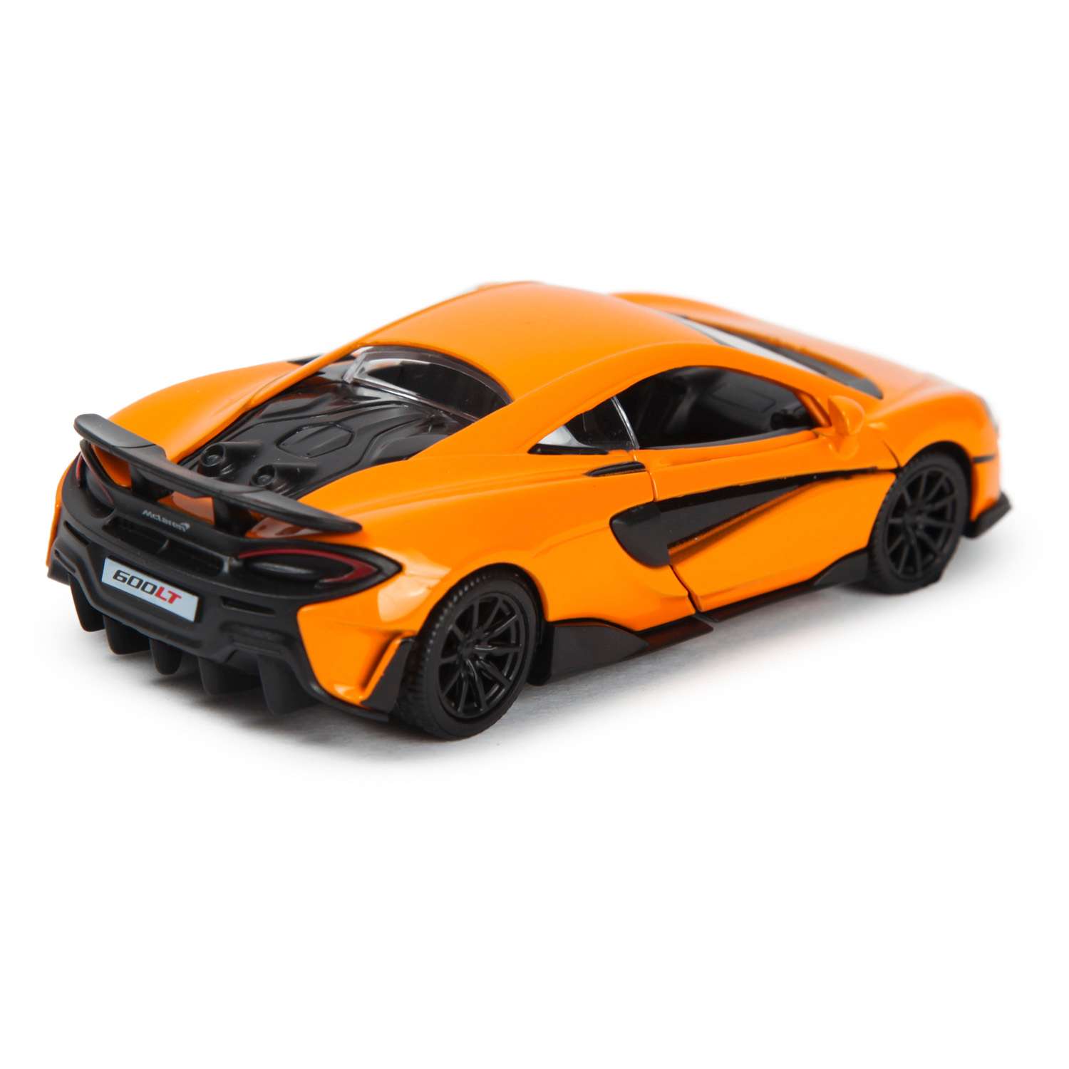 Автомобиль Mobicaro McLaren 600LT 1:32 без механизмов оранжевый 544985 - фото 5