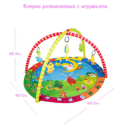 Развивающий коврик RIKI TIKI BK1818040004