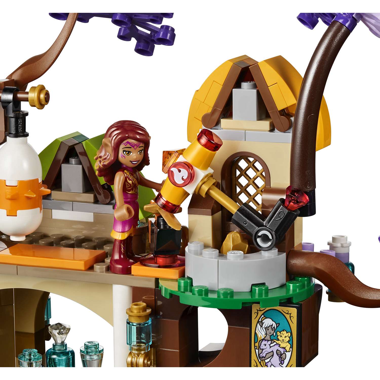 Конструктор LEGO Elves Нападение летучих мышей на Дерево эльфийских звёзд 41196 - фото 18