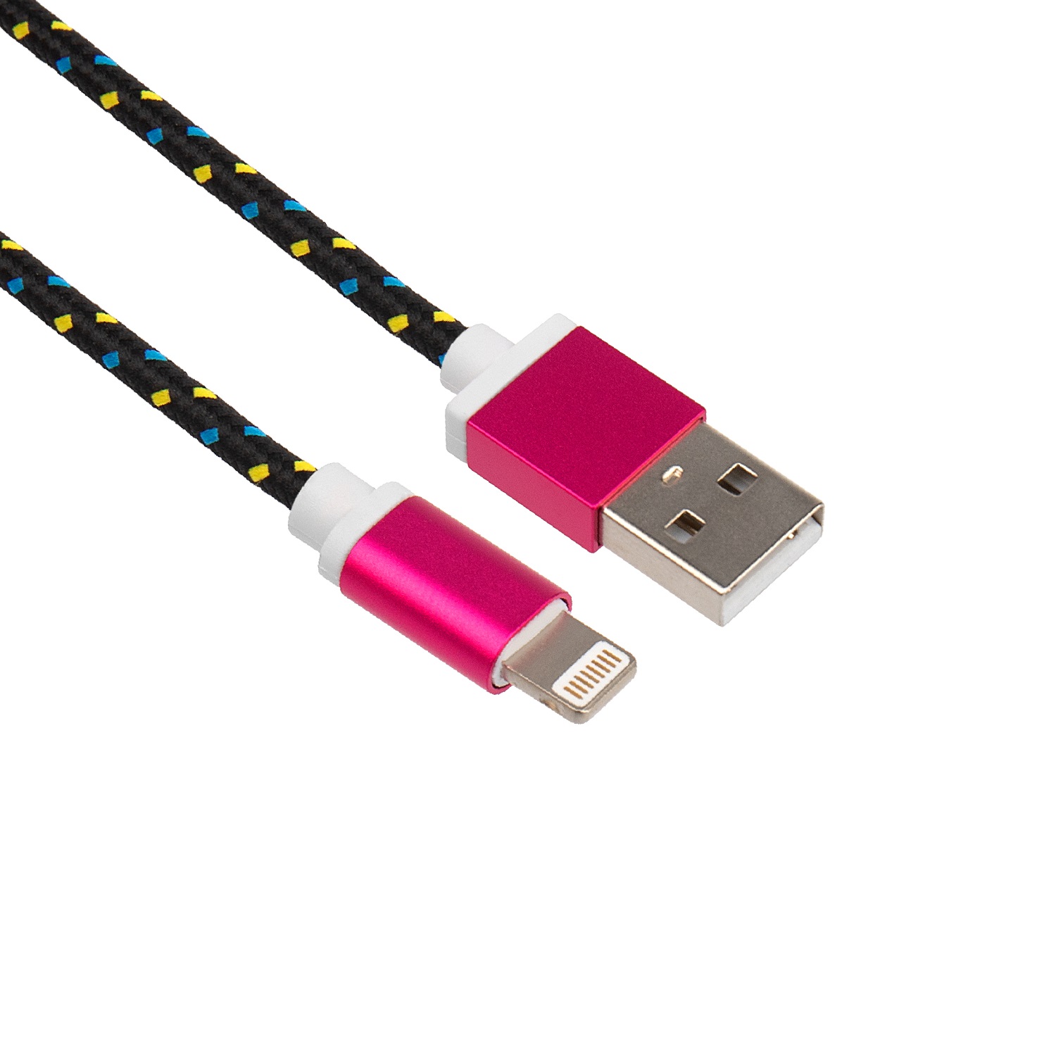 Кабель REXANT USB - Lightning 1 метр в тканевой оплетке - фото 4