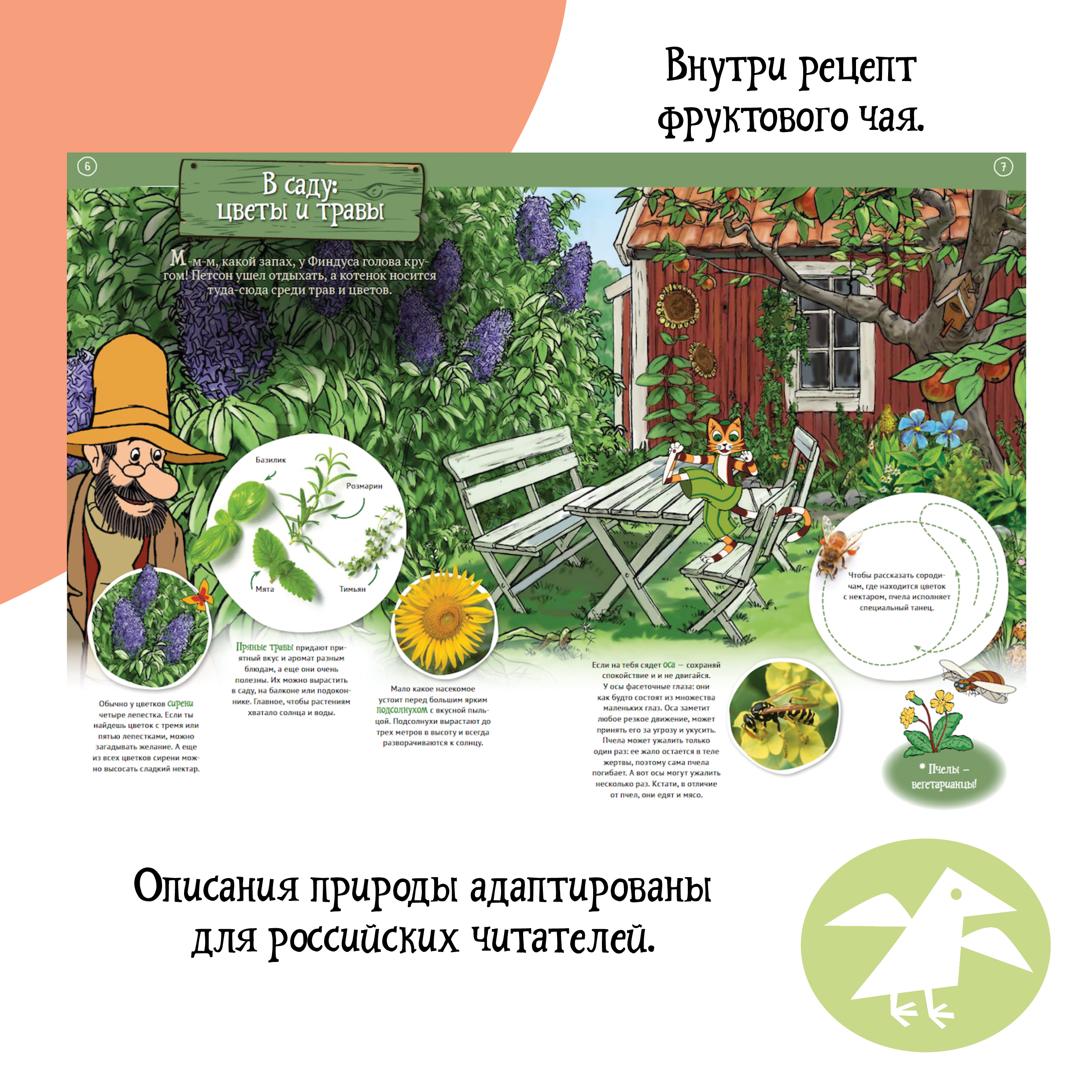 Книга ALBUS CORVUS Петсон и Финдус на природе - фото 4