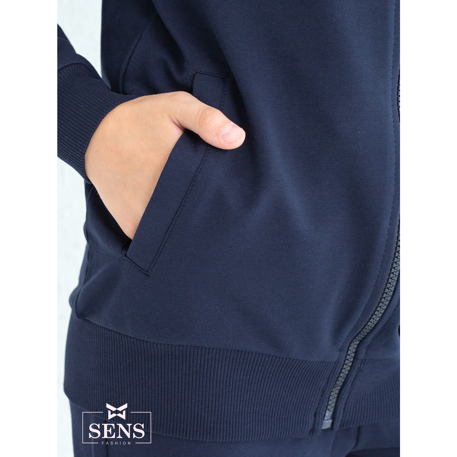 Спортивный костюм Sens Fashion СК/т.синий - фото 11