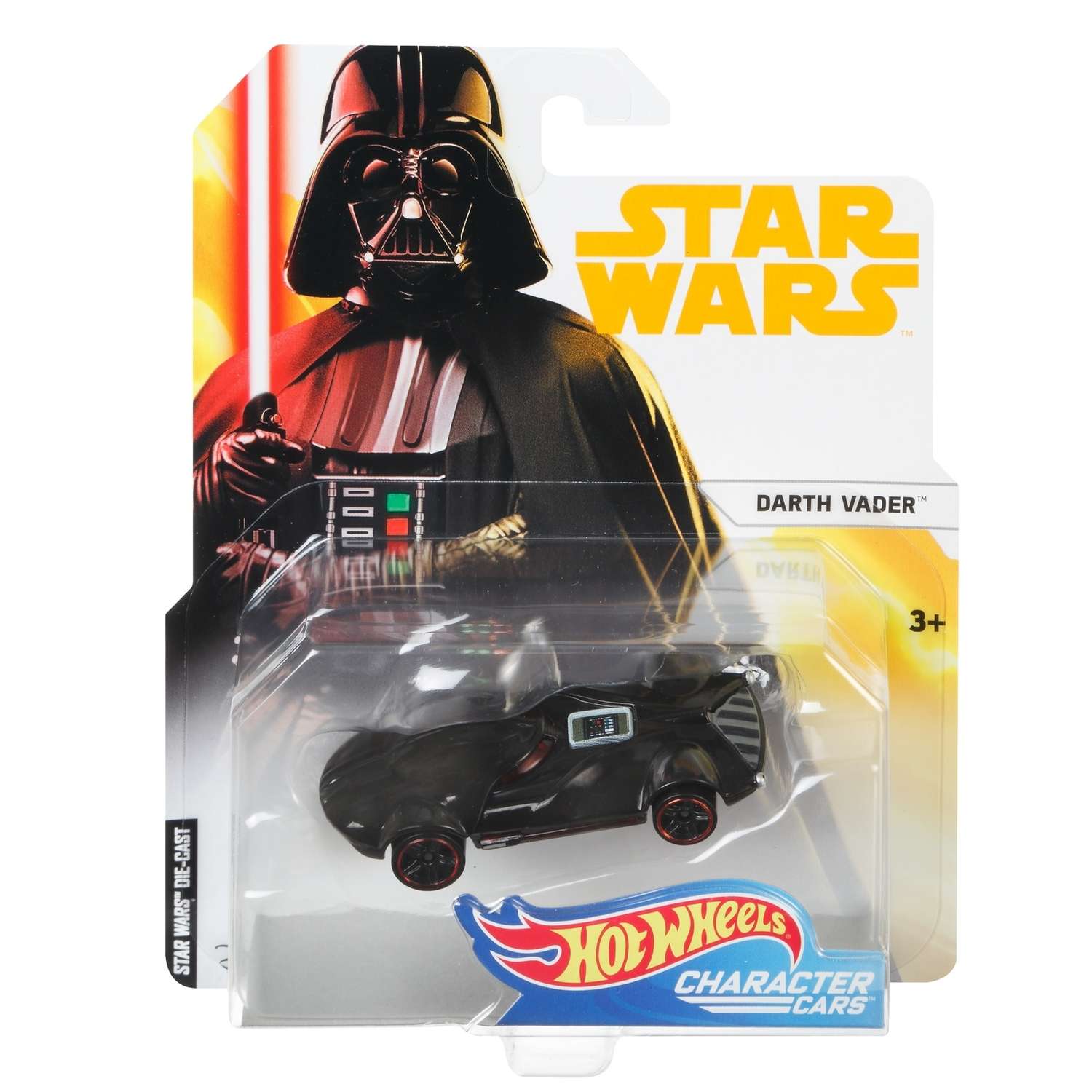 Машинка Hot Wheels Star Wars Дарт Вейдер FLJ62 FJF77 - фото 2