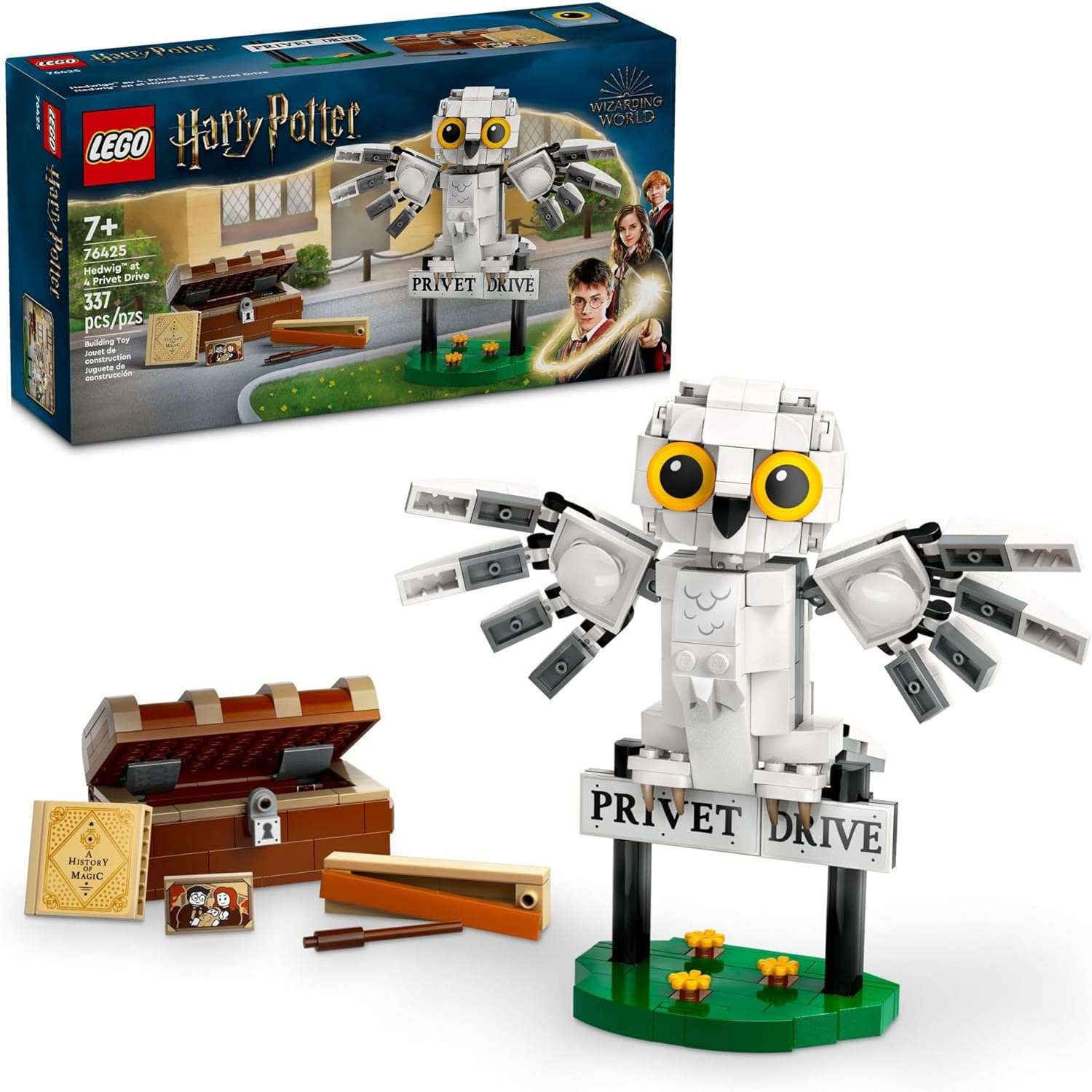 Конструктор LEGO Harry Potter Букля в гостях на ул. Тисовая д.4 76425 - фото 1
