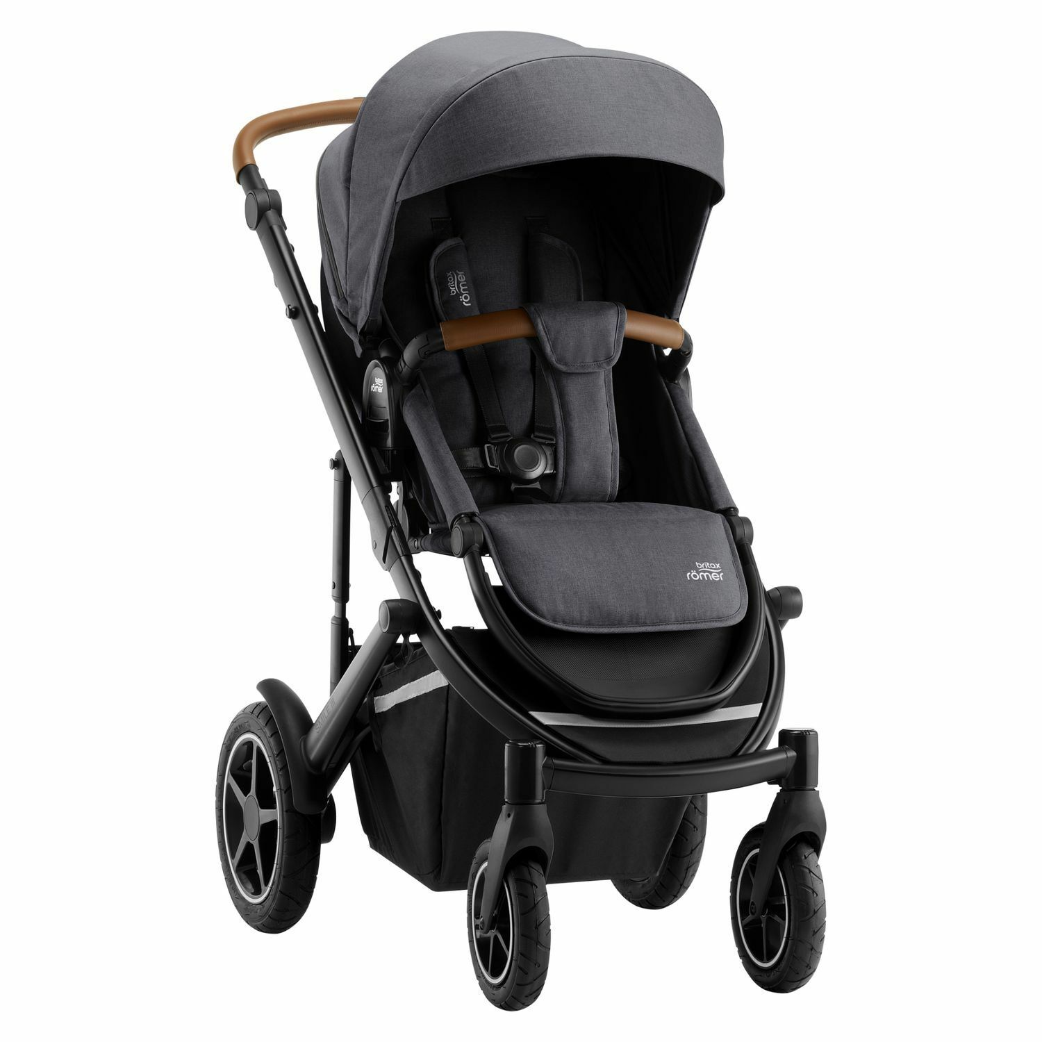 Коляска прогулочная Britax Roemer Smile III Midnight Grey - фото 2