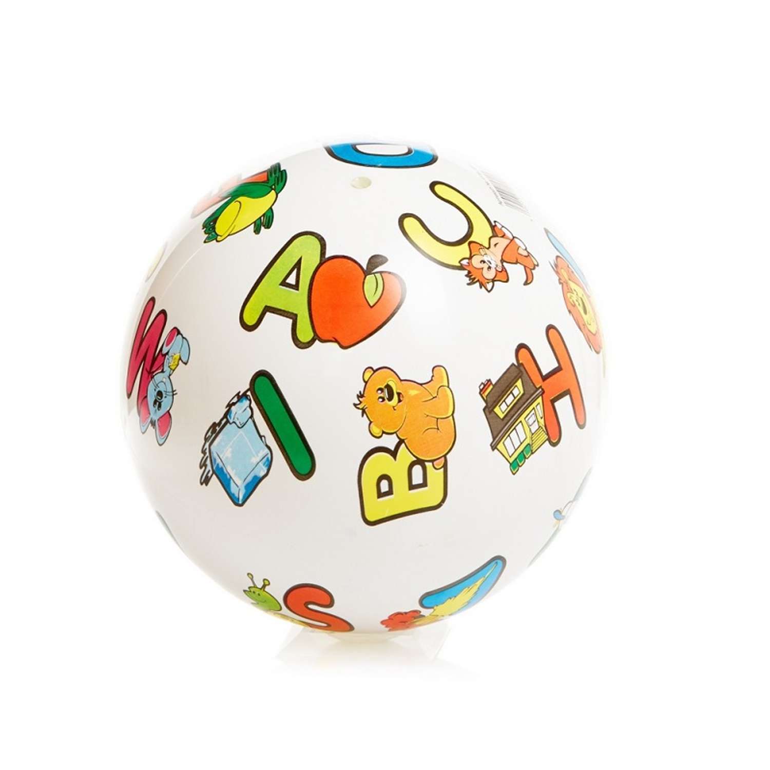 Мяч Devik Toys 23 см БУКВЫ - фото 1