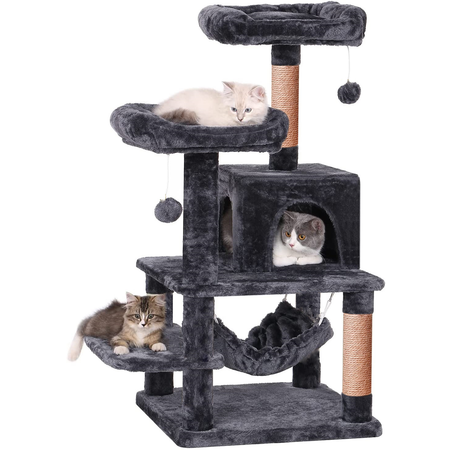 Игровой комплекс для кошек дом Pet БМФ Черный