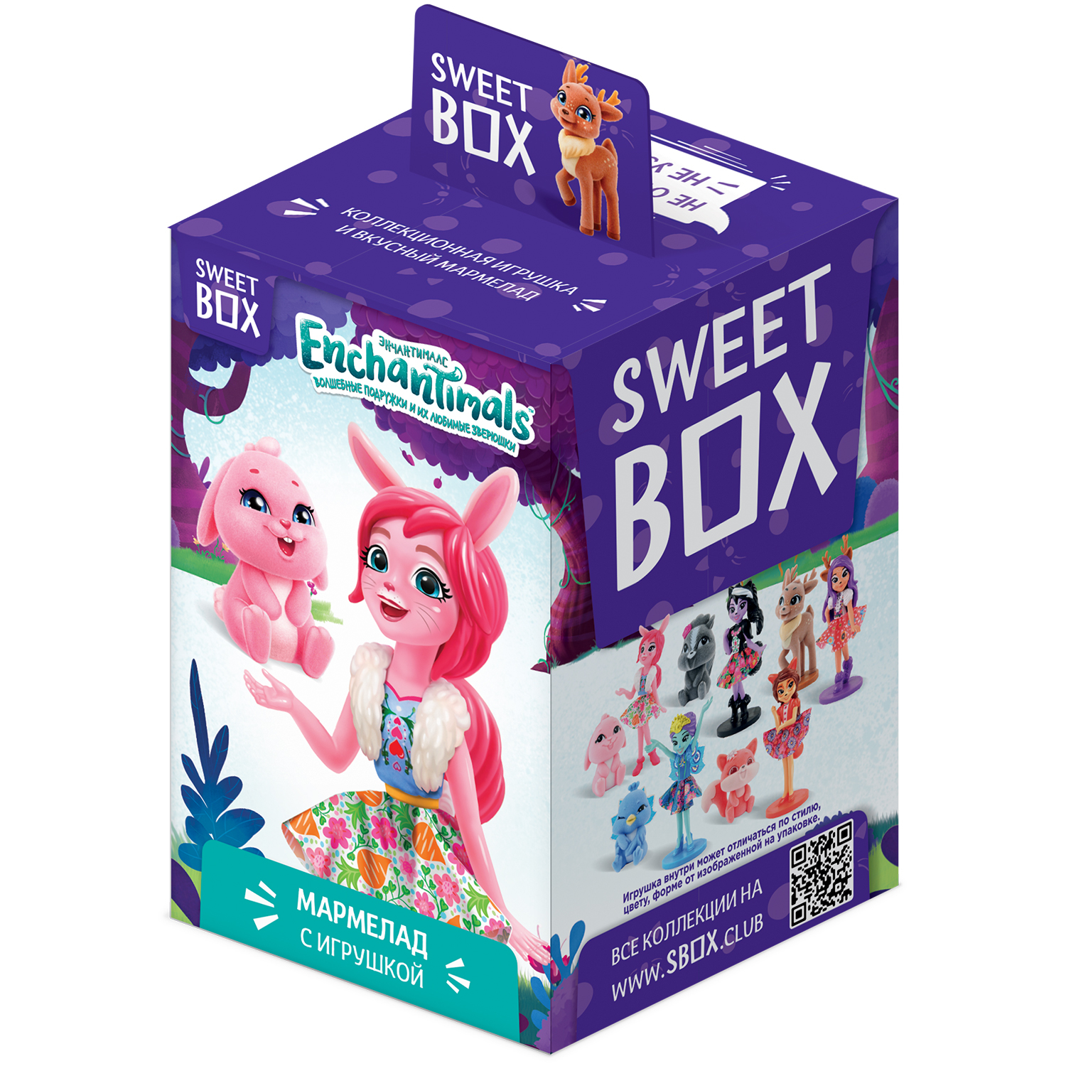 Мармелад Sweet Box с игрушкой enchantimals, 10г